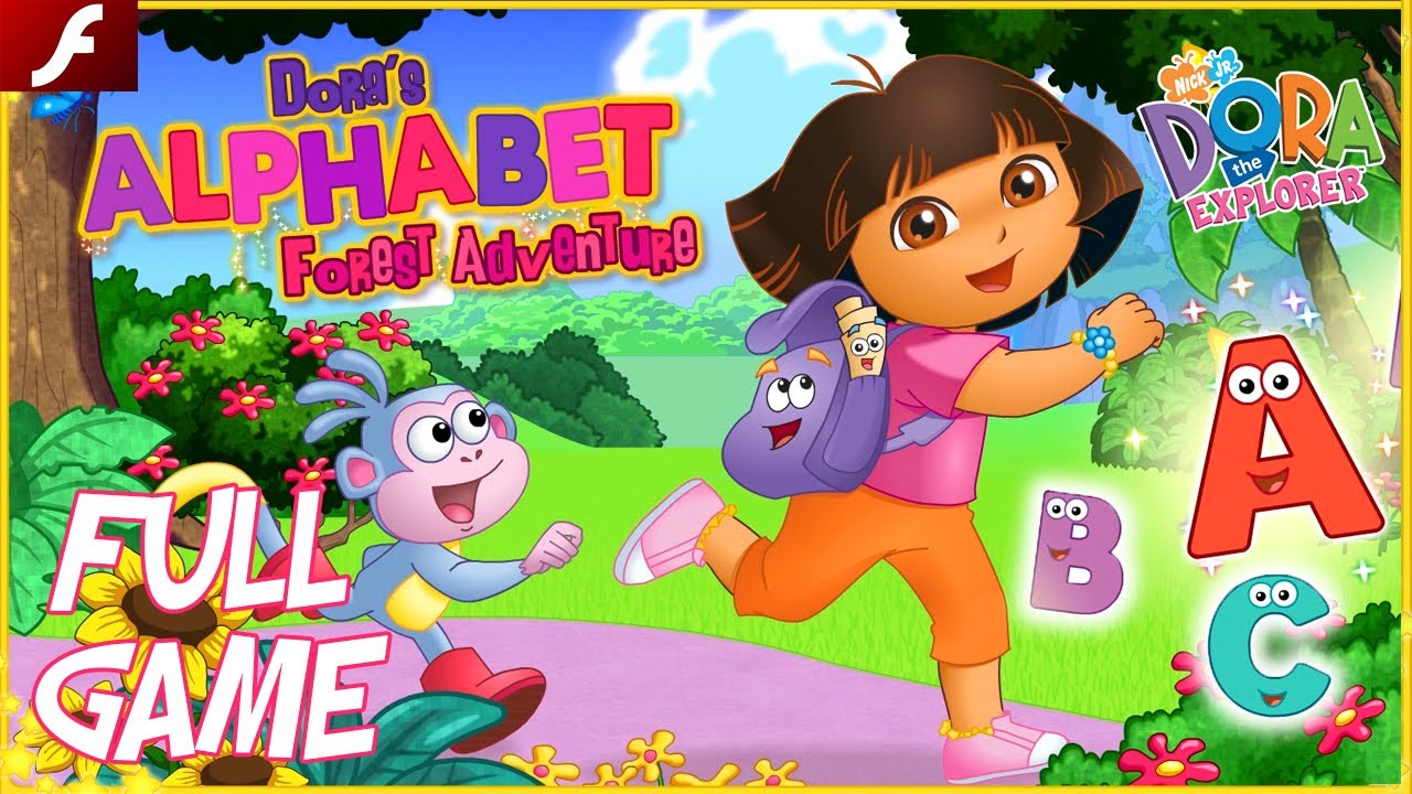 Dora the Explorer™: Dora's Alphabet Forest Adventure - Full Game HD Walkthrough - No Commentary