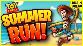 Toy Story Summer Run! ☀️ Summer Brain Break ☀️ Just Dance ☀️ GoNoodle ☀️ Freeze Dance ☀️