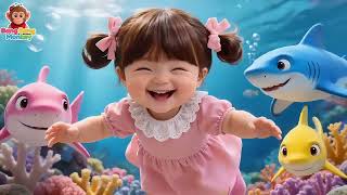 Baby Shark Lied 🦈 | Mitsinglied für Kinder | Bang Bang Monkey