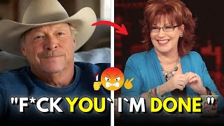 Alan Jackson Kicked Off The View After Heated Clash With Joy Behar   | SHAPED BY IMAGINATION