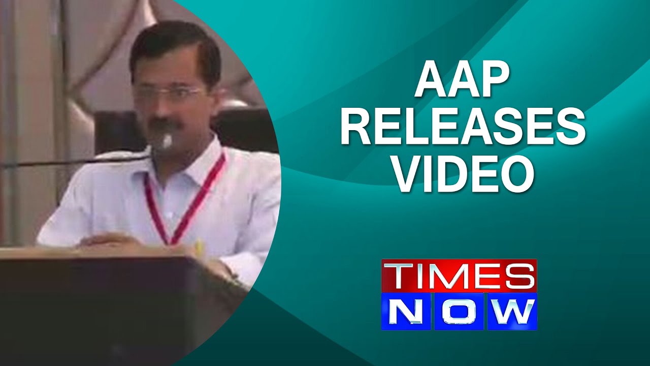 AAP releases video in support of Dilip Pandey’s claims