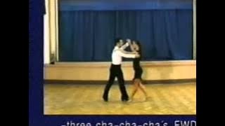 Cha-cha dance steps 35. ThreeChaCha-s FWD