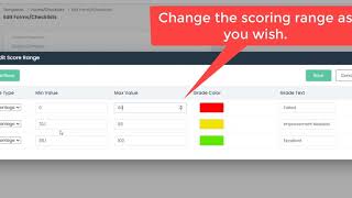 How to Update the Pass/Fail Percentage of an Audit