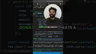 Debugging Smart Contract Donation Process  #coding  #programming #web3 #hyperledgerfabric