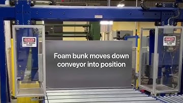 ORKA AUTOMATION Foam Splitting and Conveyor Solution