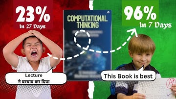 How I Scored 96% in Computational Thinking in Just 7 Days with This Book !!| IIT madras bs degree