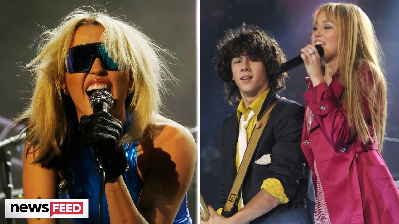 Miley Cyrus Reads A F*** Nick Jonas Poster During Concert!