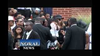 Funeral Held for Usher's Former Stepson