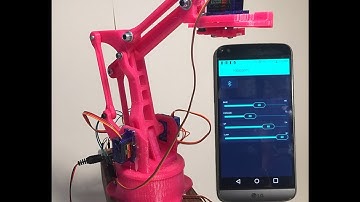 App Controlled Robotic Arm (Blynk)