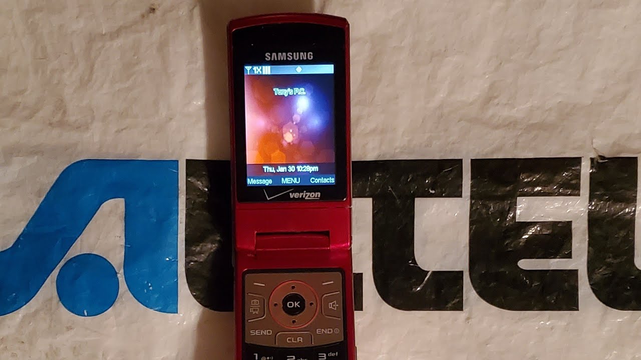 Verizon Wireless Samsung Flipshot Ringtones & Wallpapers YouTube