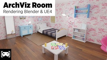 ARCHVIZ ROOM | Blender & UE4 *recap