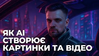 Як ШІ Створює Зображення та Відео: Алгоритми та Приклад на JavaScript 🔥