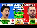 BULUT Enes TUR 🇹🇷 vs SAKIYAMA Yusei JAP 🇯🇵 | 2026 Premier League Turkey | Seniors 75 kg