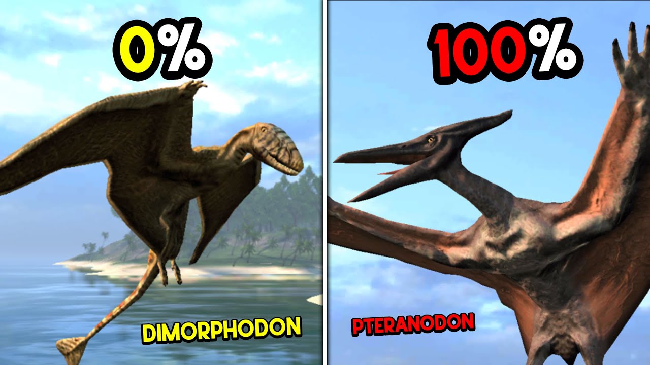 Gue Jadi DIMORPHODON Sampai Dapat PTERANODON MEGAH... Jurassic Clash