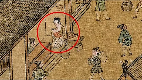 清明上河圖放大100倍後，樹下的人讓人無語，看看他在幹嘛呢？讓人害羞！【歷史的真相】 - 天天要聞