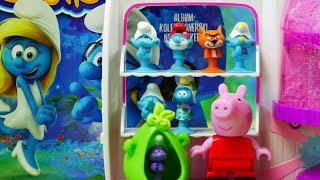 Stikeez Smerfy Lidl & Świnka Peppa & Num Noms Kradzież Bajki Dla Dzieci
