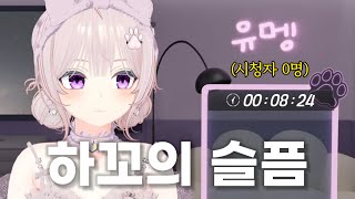 시청자가 0명이라 멘붕 온 하꼬 버튜버