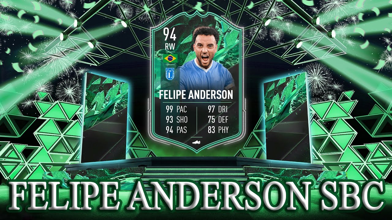 FIFA 22 FELIPE ANDERSON SBC! (CHEAPEST SOLUTION - NO LOYALTY)
