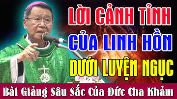 LỜI CẢNH TỈNH CỦA LINH HỒN DƯỚI LUYỆN NGỤC - Bài Giảng Sâu Sắc Của ĐC Phêrô Nguyễn Văn Khảm
