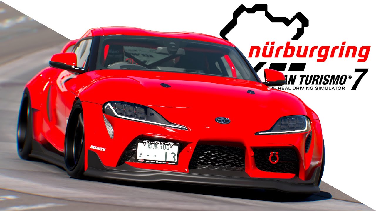 Driving Nurburgring In A Gr Supra Rz Gran Turismo 7 Youtube
