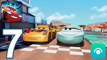 Cars: Fast as Lightning - Gameplay Walkthrough Part 7 - Flo