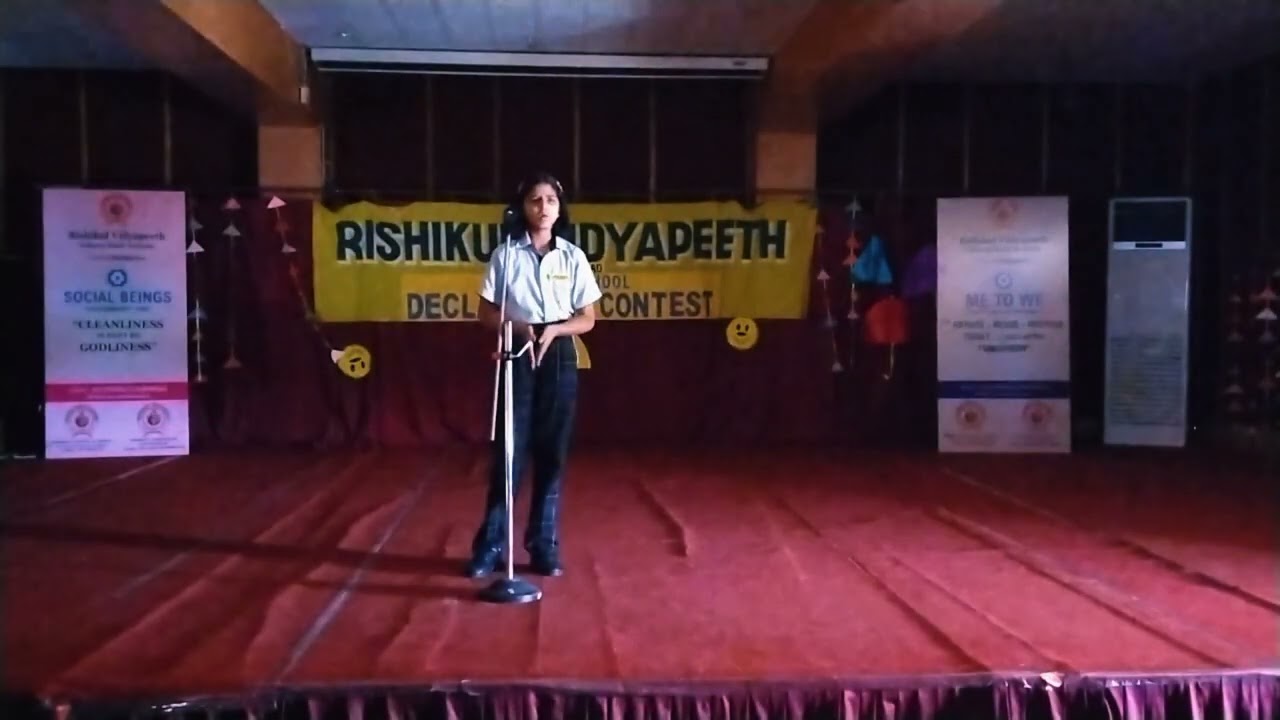 Inter School English Elocution Competition