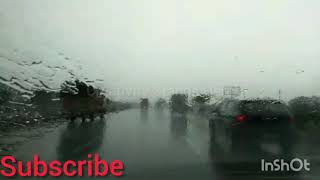 Heavy Rain Fall During way to Home