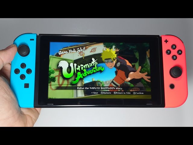 NARUTO SHIPPUDEN: Ultimate Ninja STORM 3 Full Burst Nintendo Switch  handheld gameplay - YouTube