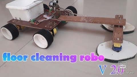 How to make floor cleaning robot version 2.0|| arduino robot || floor cleaning machine how to make