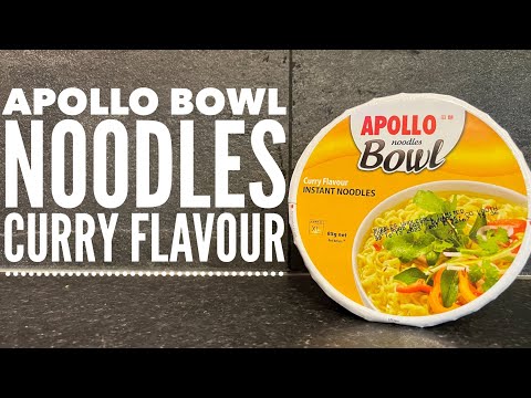 Apollo Bowl Noodles Curry Flavour Instant Noodles 