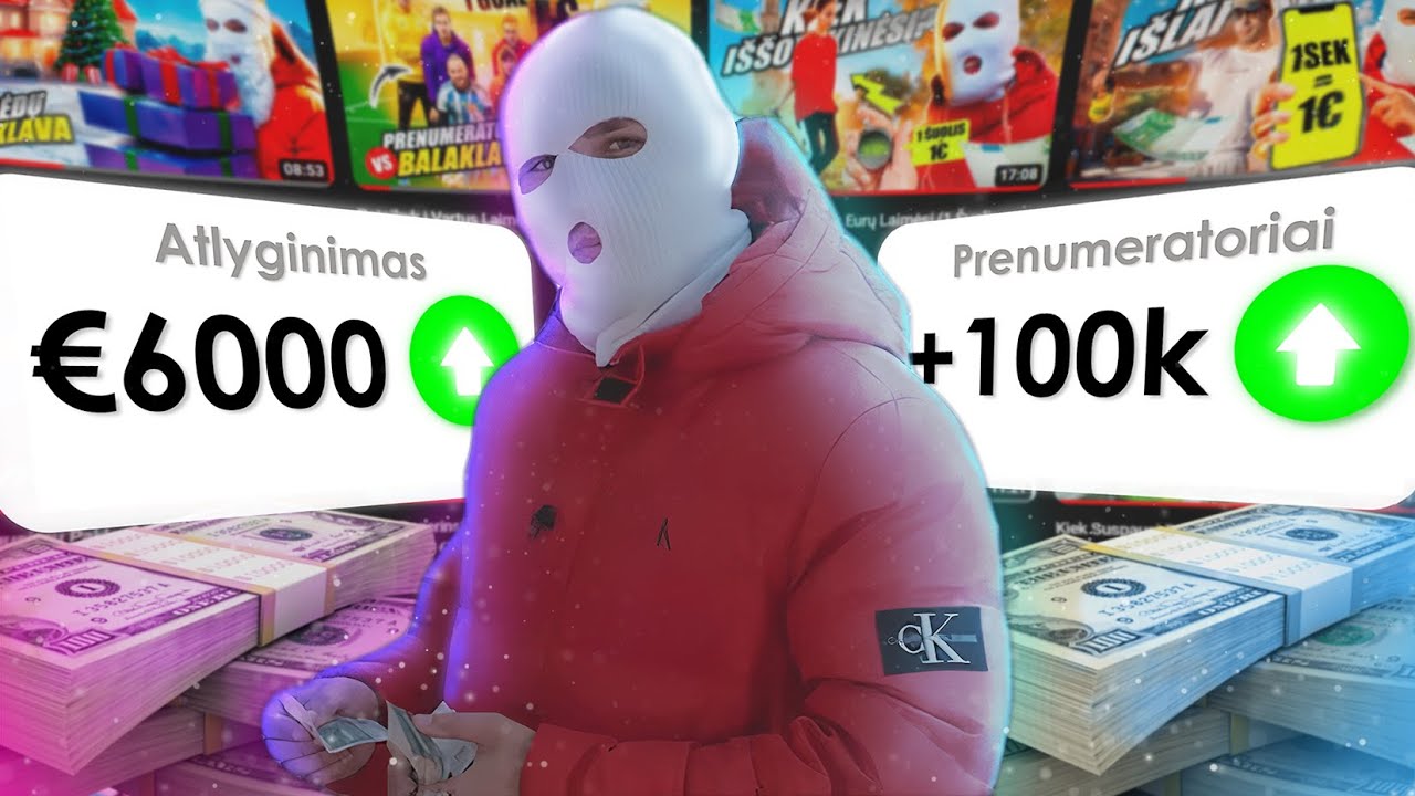 Turtingiausias Youtuber'is Lietuvoje