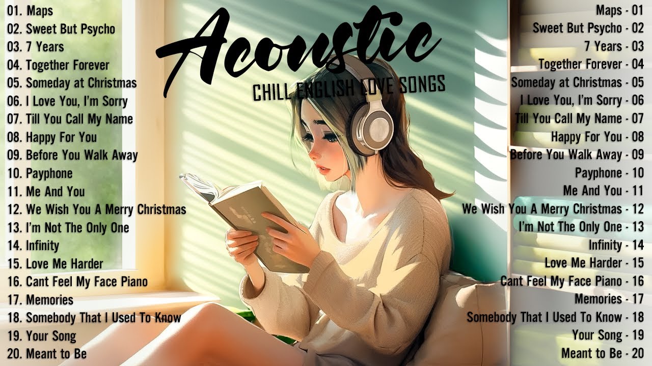 Best Acoustic Songs 2025 🌈 Chill English Acoustic Love Songs 2025 Cover 🌈 Chill Music 2025