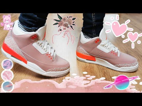 Air Jordan 3 Retro Rust Pink Unbox On Feet Ep 161 Youtube