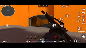 Gameplay CSMOS V8 MDG with CS2 mod android 2K 60fps max settings 