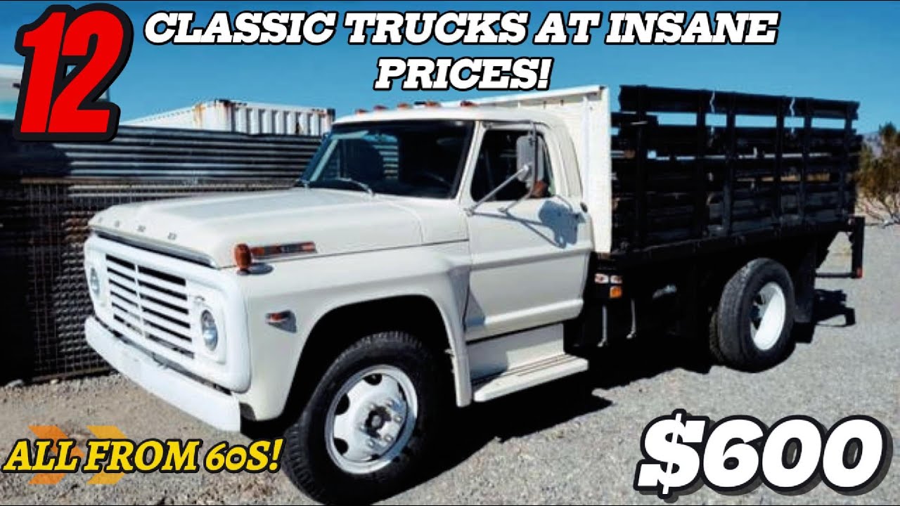 Insane Deals! 12 Classic Trucks on Craigslist at Unbelievable Prices