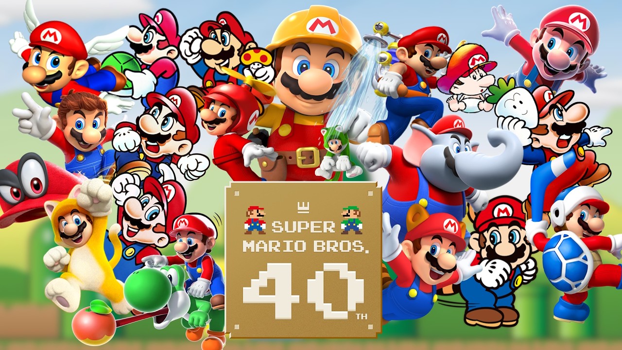 Super Mario - 40th Anniversary Trailer