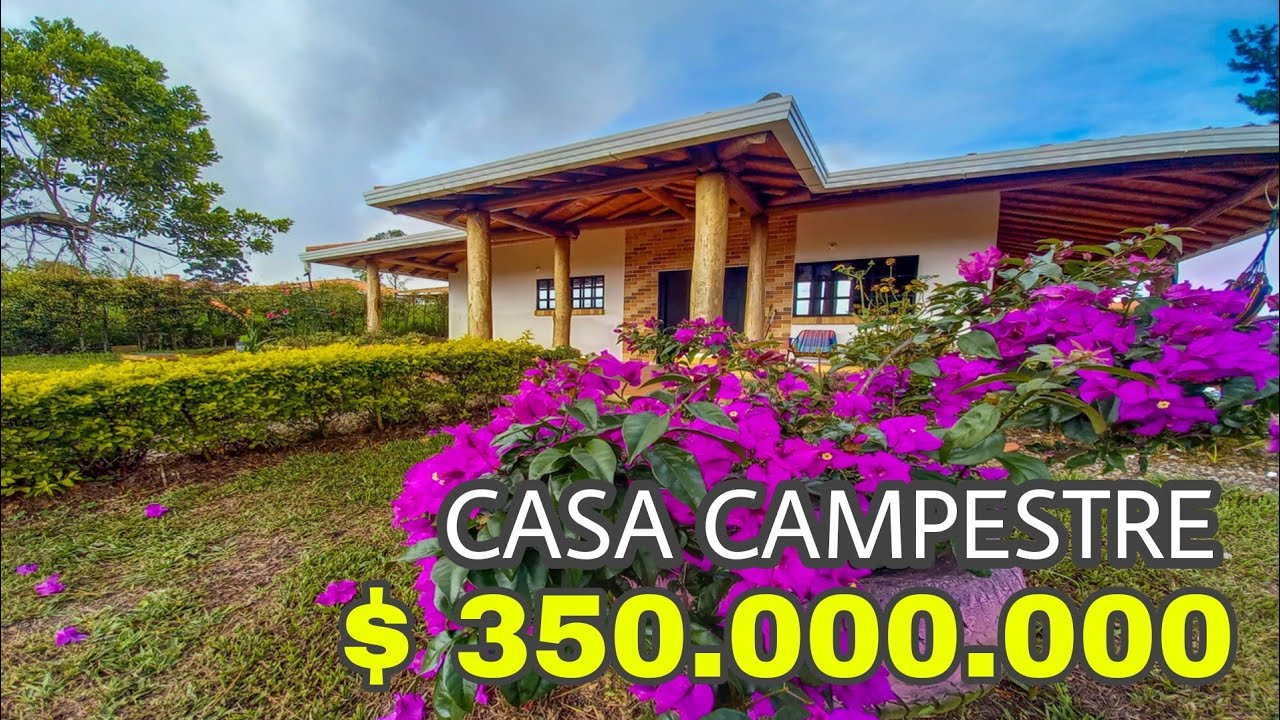 🔴 CASA CAMPESTRE EN VENTA 🔴 MESA SANTOS SDER