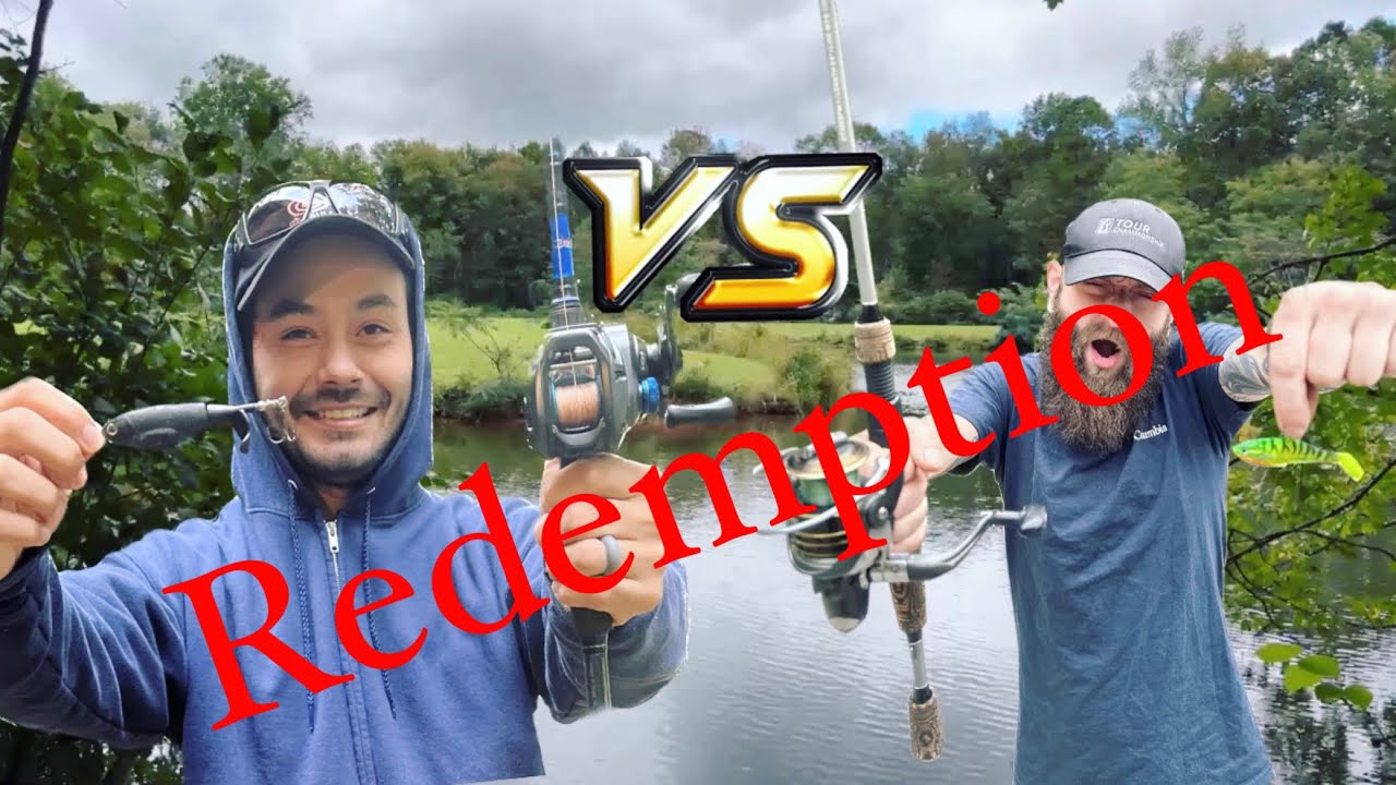 Fall Bass Fishing!! 1v1 Fishing Challenge!!! Redemption!! ( Mulit Species )