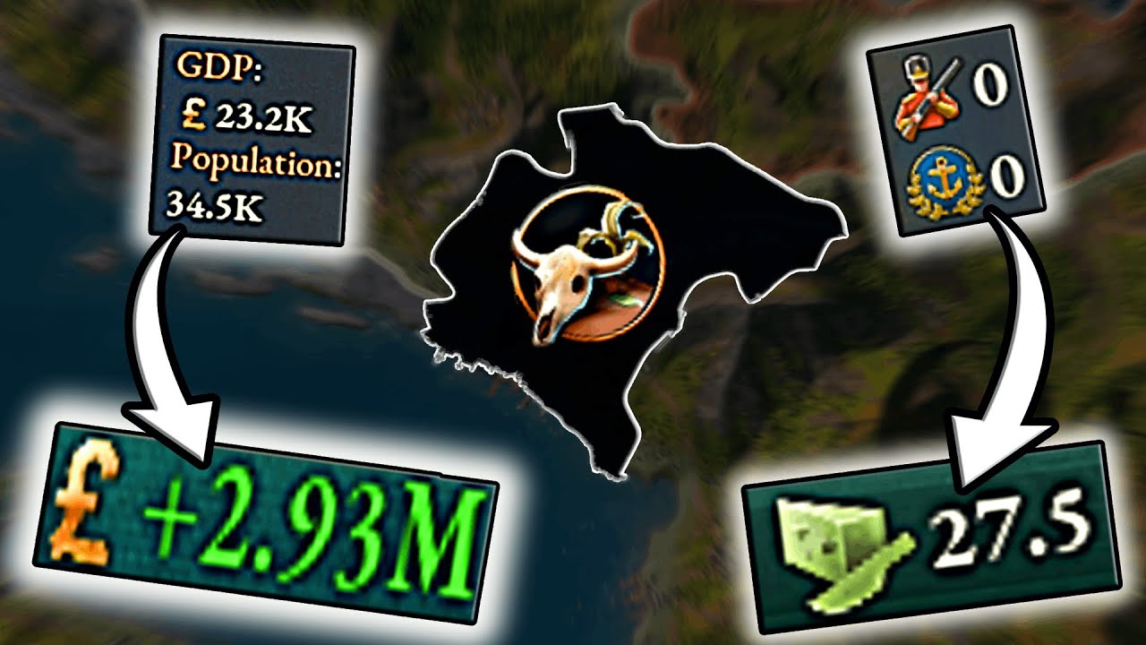 I Turned The POOREST NATION Into The RICHEST in VICTORIA 3 1.8 - YouTube
