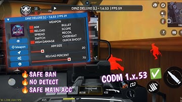 CHEAT MOD MENU CALL OF DUTY MOBILE GARENA 1.6.53