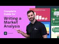 Complete guide for writing a market analysiswith templates