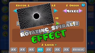 How to make the 3D spiral effect in GD