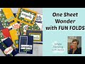 Fun Fold One Sheet Wonder | Perfect Cards For Men