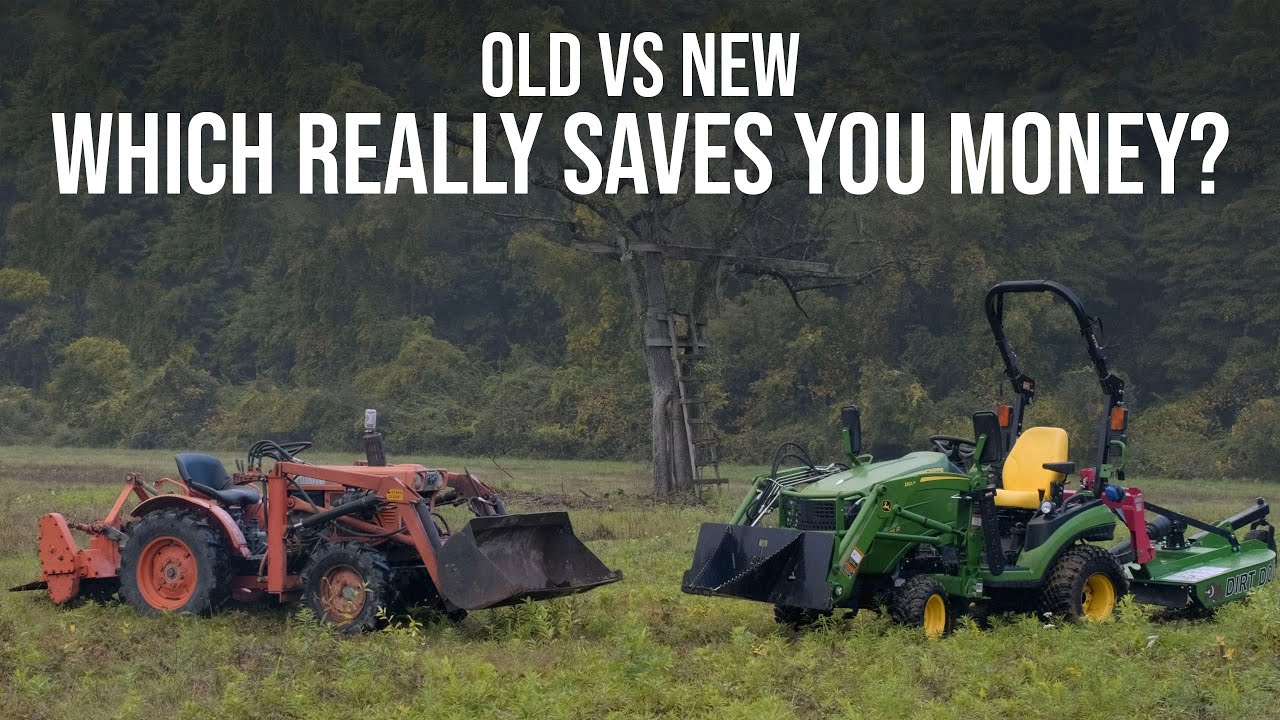 WOULD YOU RATHER? WORK ON YOUR TRACTOR OR PUT YOUR TRACTOR TO WORK? ?