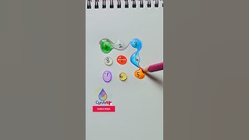 Fun Number Drawing ✨️🧡#games #funny #maths #quiz #drawing #line #shorts #challenge #cynarts #gaming