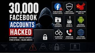 30,000 Facebook Accounts Hacked, AI Phishing &amp; Critical Exploits EXPOSED!