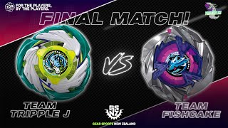 Beyblade X Finals - Team Fishcake vs Team Tripple J - 3v3 Beyblade X Team Tournament
