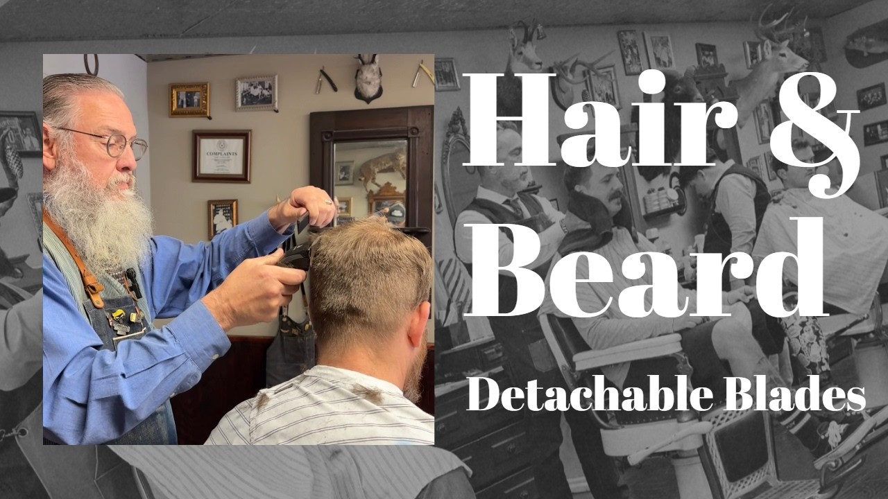 Classic Gentlemen's Cut & Beard - The Heel Sculpt Method