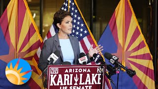 Kari Lake challenges Ruben Gallego to abortion debate after addressing affair by azcentral.com and The Arizona Republic 2,587 views 12 days ago 4 minutes, 44 seconds