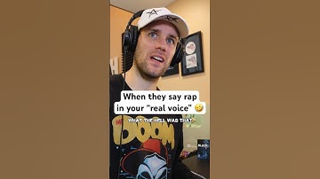When they say rap in your “REAL VOICE” 🤣